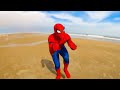 Joy From The Beach | Spider-Man Looking For Teammates | Happy Videos