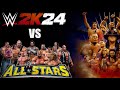 WWE ALL STARS VS. WWE 2k24 ( Epic Finishers Comparison) !!! 🔥