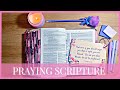 Praying Scripture | How to pray scripture pt1 #bible #prayer