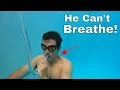 Is It Really Impossible To Breathe Through a Tube Underwater?