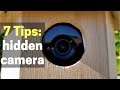 How to Hide a Security Camera (Indoors or Outside)