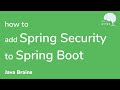 Adding Spring Security to new Spring Boot project  - Java Brains Brain Bytes