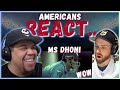 AMERICANS REACT TO MS DHONI INSTANT WICKET KEEPING || REAL FANS SPORTS