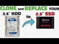 Clone and Replace your Old HDD with a SSD Using Macrium Free Software