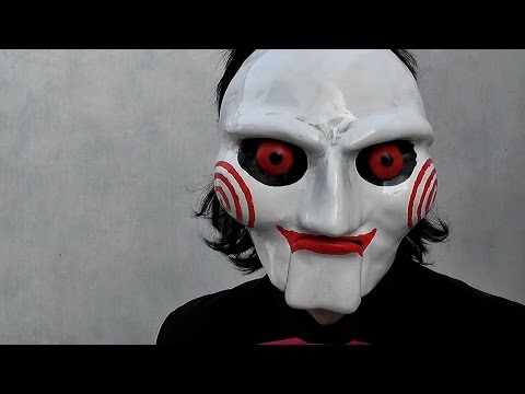 Маска пилы из бумаги своими руками 81