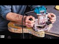 Transforming Colored Pencils Into an Iconic Guitar | Epoxy Resin Project