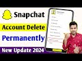 How To Delete Snapchat Account Permanently | Snapchat Account Delete Kaise Kare (2024)
