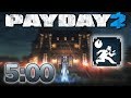 The Auction Cry - SOLO - 5:00 min (PAYDAY 2 Achievements)