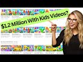 $1.2 Million With AI Generated Videos For Kids?