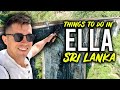 10 BEST Things to do in Ella Sri Lanka in 2024 🇱🇰