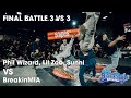 Phil Wizard, Lil Zoo, Sunni VS BreakinMIA (final battle) // Freestyle Session 2023 // stance