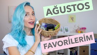 AĞUSTOS FAVORİLERİM "Kozmetik, Stres, Dizi, Anime, Oyun" | Sebile Ölmez