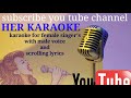 Pyaar hua ikaraar hua hain karaoke.for female singers with male voice.