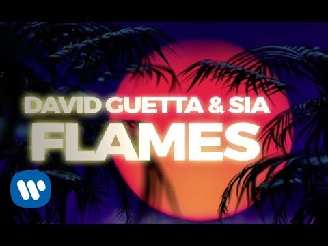 Download David Guetta & Sia - Flames (Lyric Video) free