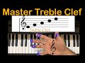 Piano Lesson 2  Paano Magbasa ng Nota sa Piano (Easy Technique to Master Treble Clef Notes)