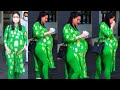 Pregnant Kareena Kapoor glamour look in green kurta at kapoor's Christmas Party