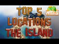 Ark Top 5 Base Locations The Island - Ark Survival Evolved