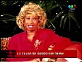 Celia Cruz. Fallecimiento (2003). TV argentina.