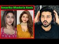 Pakistani React on Sonarika Bhadoria Reels Videos|  Indian Actress | Reaction Vlogger