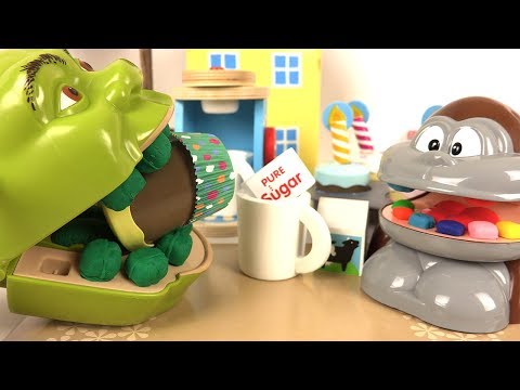 Shrek et le Singe Cupcakes et Café en Bois Jeu d'Imitation Melissa Doug -  VidoEmo - Emotional Video Unity