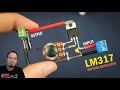Adjustable Voltage regulator LM317  how to make!