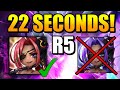 FASTEST Solo R5 Team Without Deborah! Potentially Minimum Rune Requirement | Summoners War