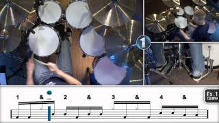 Intermediate 16th Note Linear Drum Fills