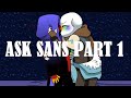Ask Sans Part 1【 Undertale Comic Dub 】