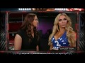 Stephanie McMahon & Charlotte Backstage