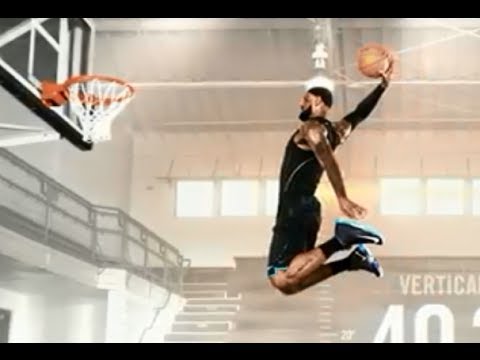 Lebron James highest jumps NBA