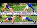 Bring Sally Up PLANK TO DOWN DOG Challenge - Bring Sally Up Song - Moby - Flower