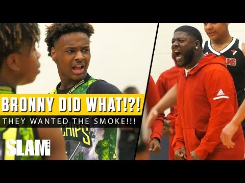 Bronny James HEATED BATTLE with Trae Young s Team 😤