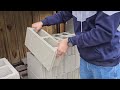 Stack cinder blocks on your porch for this BRILLIANT idea!