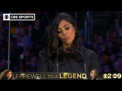 Vanessa Bryant shares powerful emotional words at Kobe and Gianna Bryant Memorial CBS Sports HQ