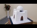 How To Make Model of Mazar _e_Quaid | School Project | DIY Monuments of Pakistan 🇵🇰