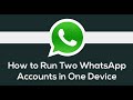 Activate TWO WhatsApp On The Same Phone Dual Sim No Root Easy Install In 3 Steps