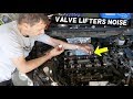 WHAT VALVE LIFTER NOISE SOUNDS LIKE. WHAT CAUSES VALVE LIFTERS NOISE