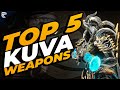 Warframe: Top 5 BEST Kuva Weapons!