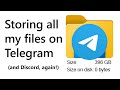 Stealing Storage from Telegram