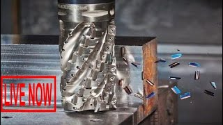 Amazing Technoerotic Hypnotic Lathe Machines and Heavy Duty Mega Machines Cutting #ARJ