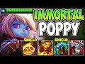 THE MOST IMMORTAL POPPY BUILD YOU WILL EVER SEE! (TAKE ZERO DAMAGE)