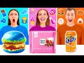 Food of The Same Colors Challenge Funny Moments by PaRaRa Challenge