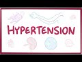 Hypertension- causes, symptoms, diagnosis, treatment, pathology