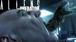 Aliens vs Predator - Fugindo Do Laboratório, História Do Alien! | Alien Campanha (#1) (PT-BR)