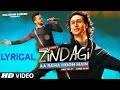 'Zindagi Aa Raha Hoon Main' Full Song with LYRICS | Atif Aslam, Tiger Shroff | T-Series