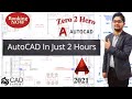 AutoCAD 2021 Tutorial for Beginners | Learn AutoCAD 2021 in just 90min.