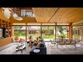 Inside An Architect’s Mid Century Modern Home Inspired By Frank Lloyd Wright | Jakarta, Indonesia