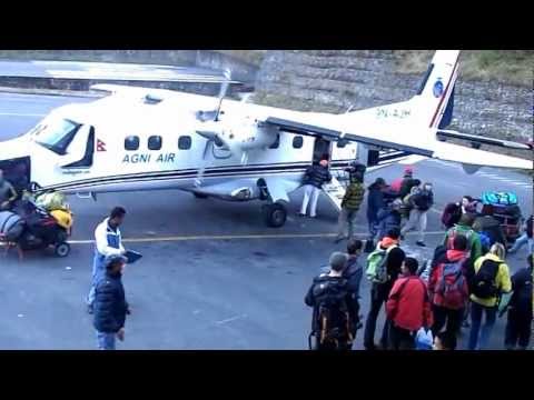 Tenzing Hillary Airport Lukla Nepal Gateway to Everest ; part 1