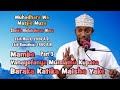 Mambo Yanayofanya Muislamu Kupata Baraka Katika Maisha Yake P3- Shk Abdulrahman Wesa - 🕌 Masjid Musa