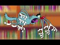 हिंदी Oggy and the Cockroaches 😨 पुस्तकालय Hindi Cartoons for Kids